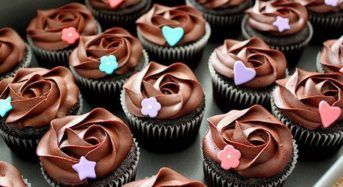 Fizzy Cola Bottle Chocolate Cupcakes